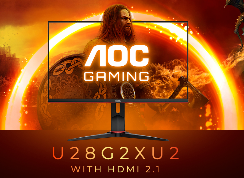 Monitor de juegos AOC Gaming U28G2XU2 4K