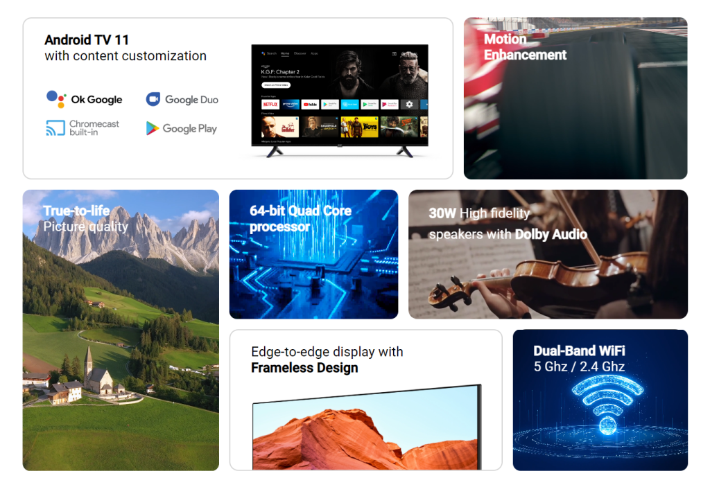 Acer I-Series televisions