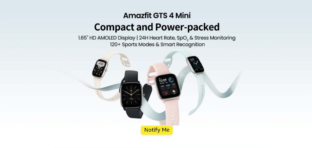 Amazfit GTS 4 Mini