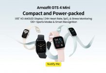 Amazfit GTS 4 Mini to launch in India soon, Amazon listing suggests Amazfit GTS 4 Mini