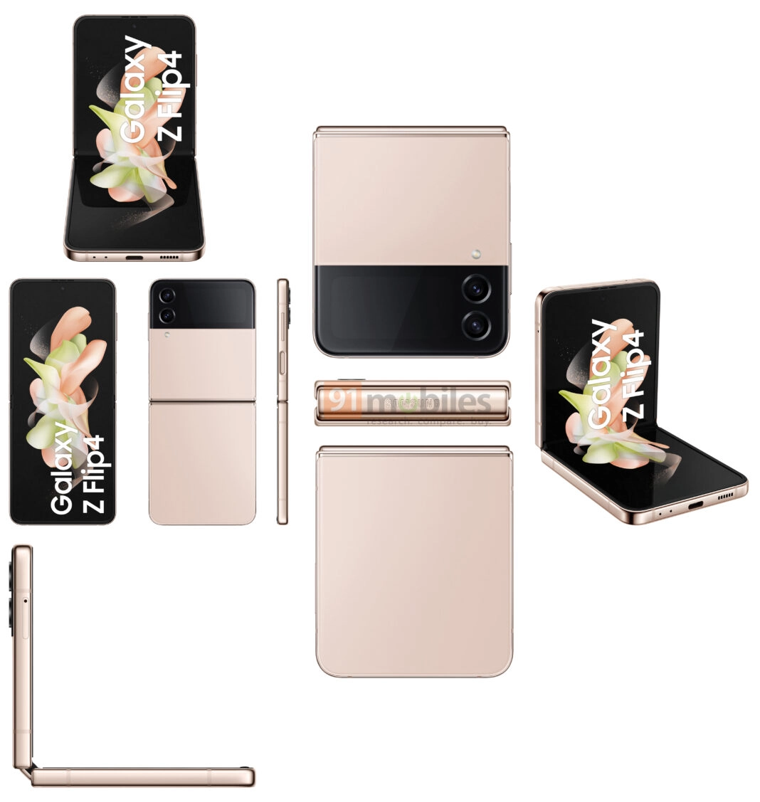 Рендери Galaxy Z Flip 4