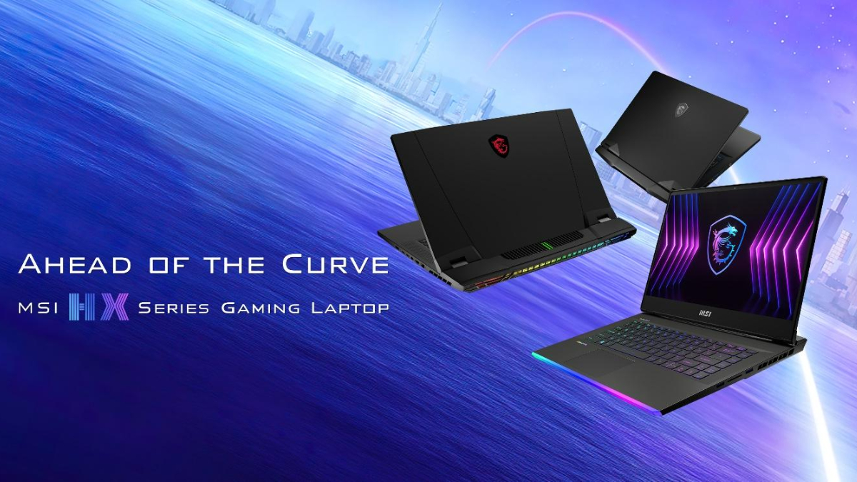 MSI HX series gaming laptops with a QHD 240Hz OLED screen launched in