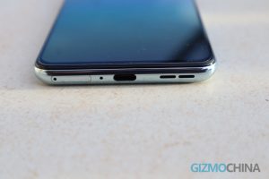 Oneplus Nord 2T SIM Card Slot, USB Type-C Port, and Speaker Grille