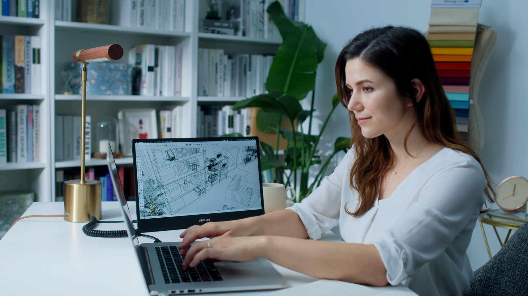 Philips portable monitor featured