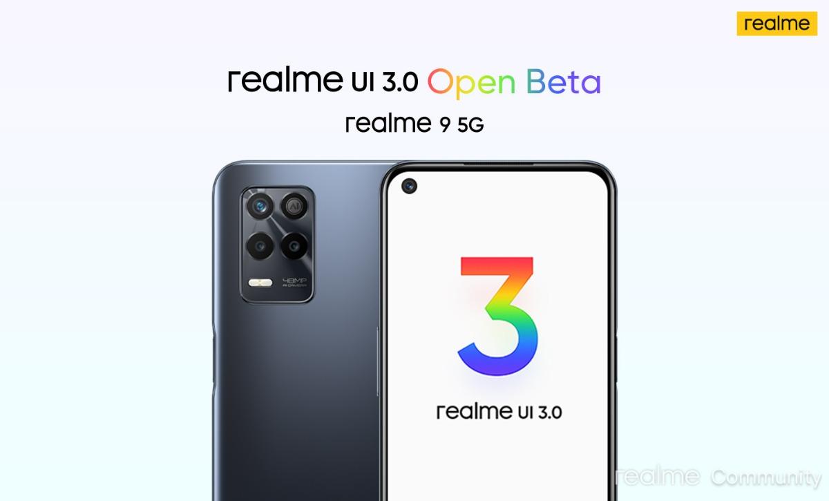 Realme 9 5G Realme ui 3.0