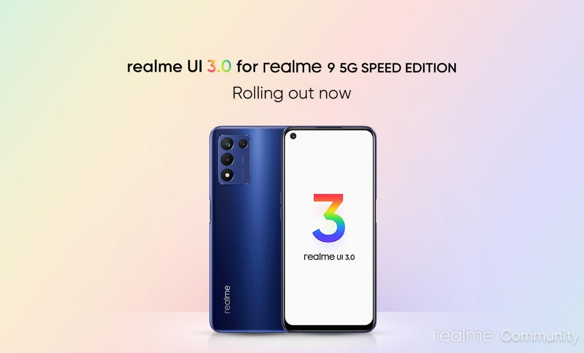Realme 9 5G SE Realme ui 3.0
