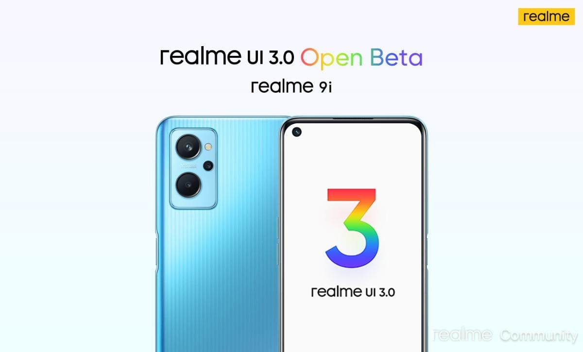 Realme 9i Open Beta