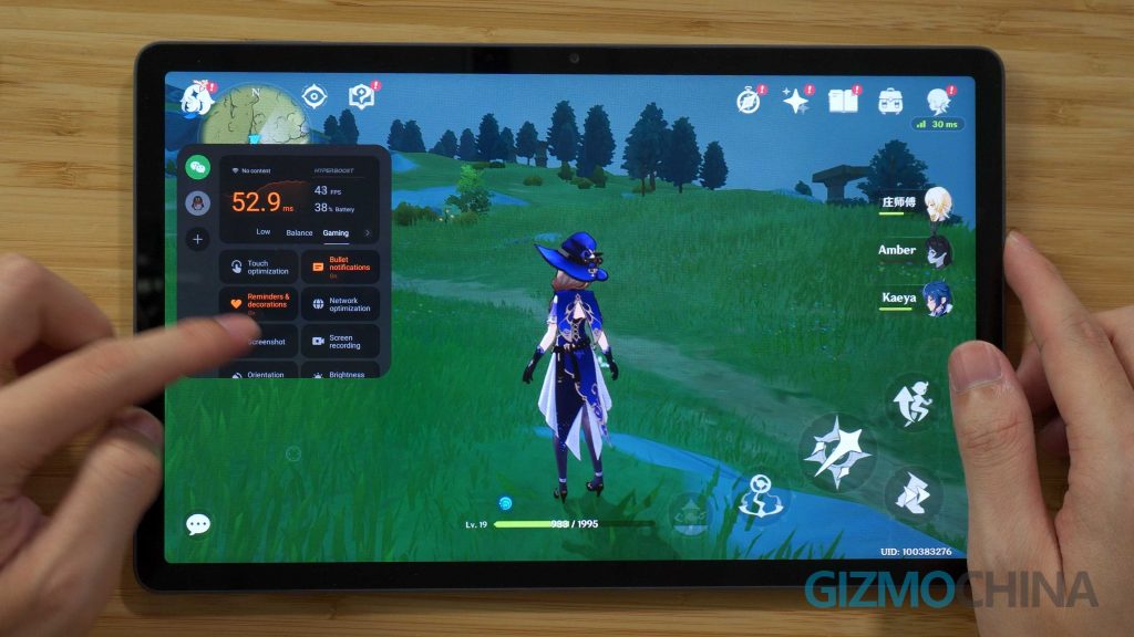 Realme Pad X gaming hands on 09