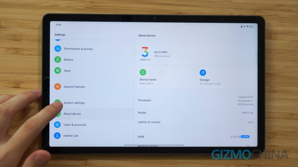 Realme Pad X hands on 12