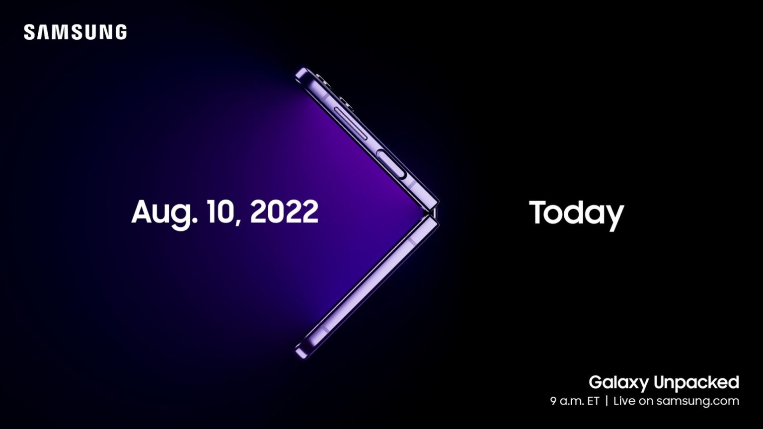 Samsung to host Galaxy Unpacked event on August 10 to launch Galaxy Z