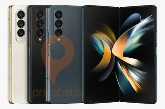 Samsung Galaxy Z Fold 4 renders1