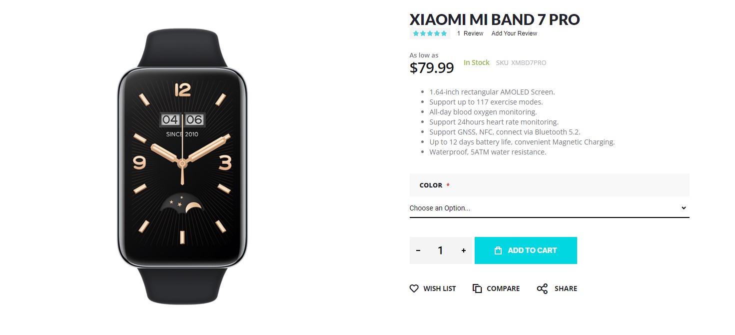 Xiaomi Mi Band 7 Pro