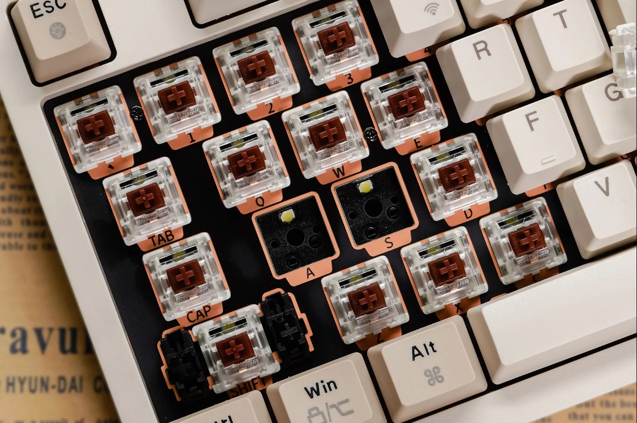 RS2 Hot-Swappable Gasket Mounted Mechanical Keyboard