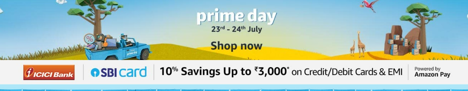 Amazon India Prime day Deal