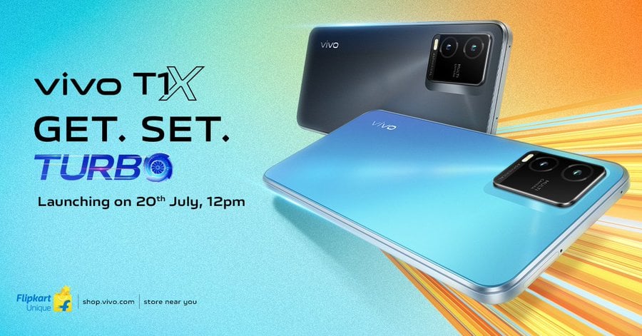 Vivo T1x launch poster