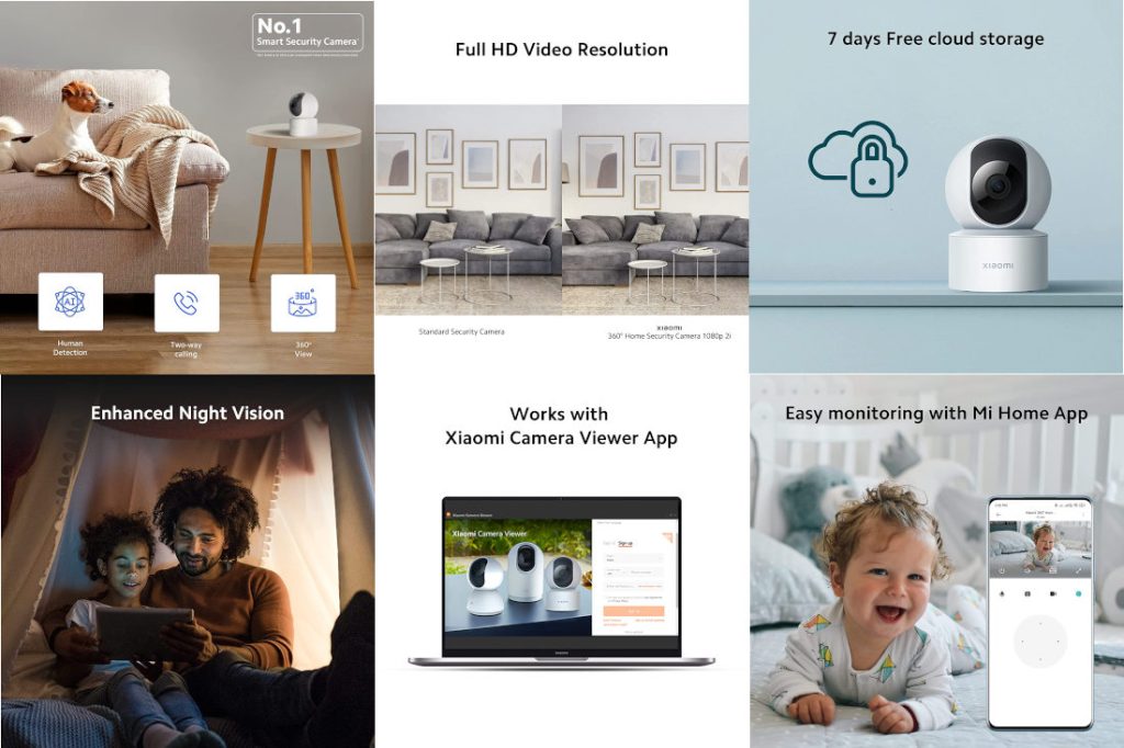 mi home camera website