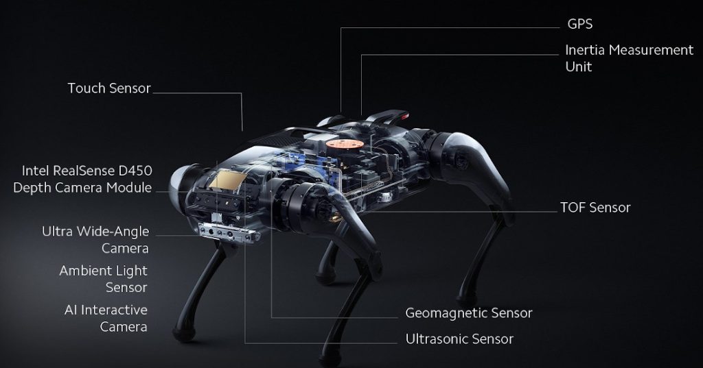 Xiaomi CyberDog robot 