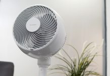 Airmate Air Circulator Is An Ultra Quiet Pedestal Fan for $119 airmate