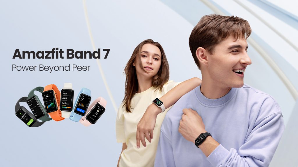 Amazfit Band 7 with Xiaomi Band 7 design, up to 28 days of battery life  launched - Gizmochina