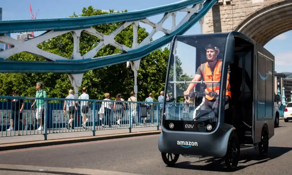 Amazon e-cargo bikes