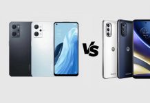 OPPO Reno 7A vs Motorola Moto G52j: Specs Comparison