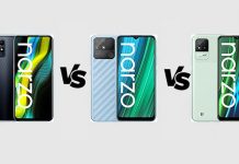Realme Narzo 50 vs Realme Narzo 50A vs Realme Narzo 50i: Specs Comparison