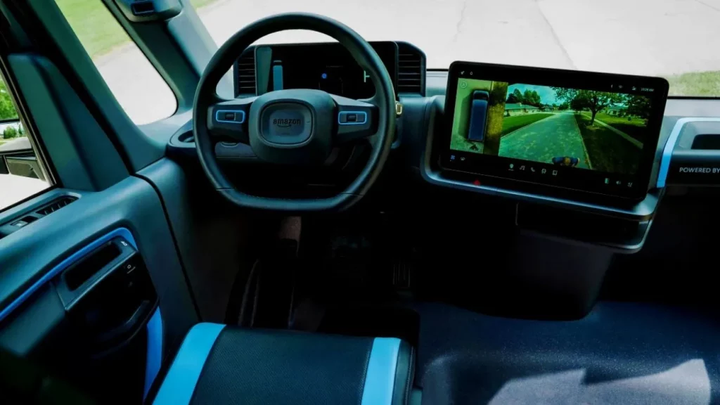 Rivian R1T delivery van