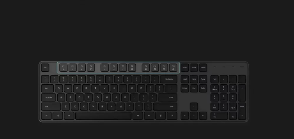 Combinación de mouse y teclado inalámbricos Xiaomi