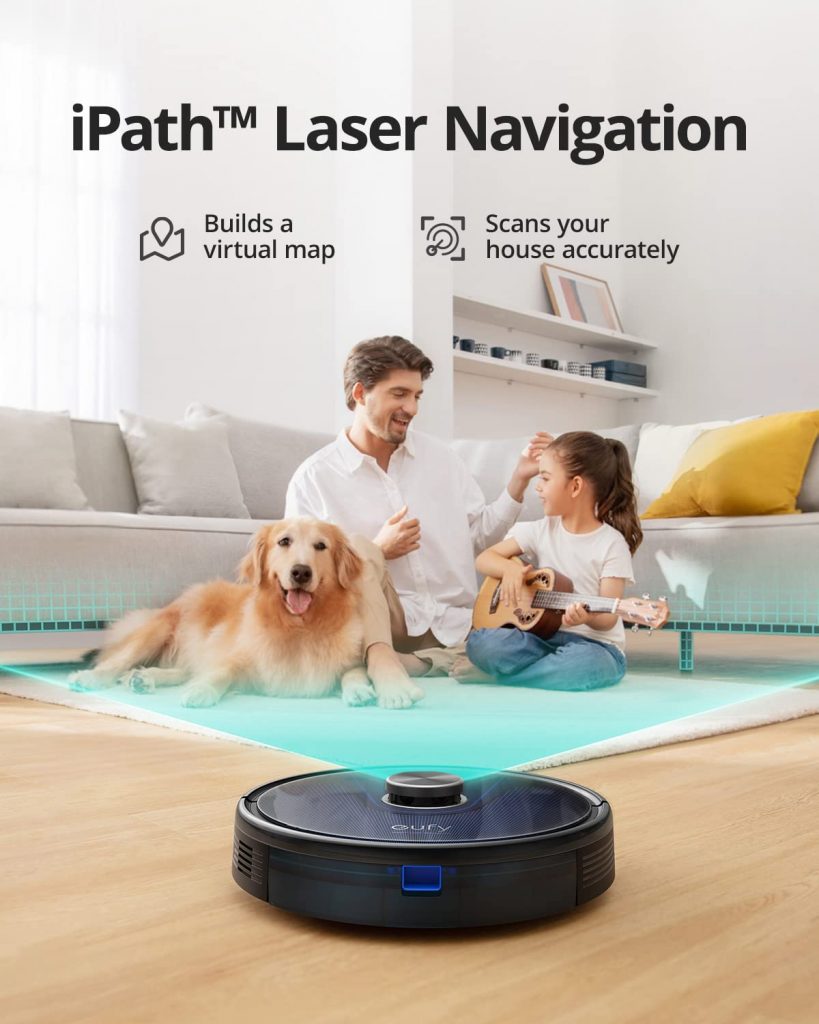 Anker Eufy RoboVac L35 Hybrid robot vacuum and mop with an auto
