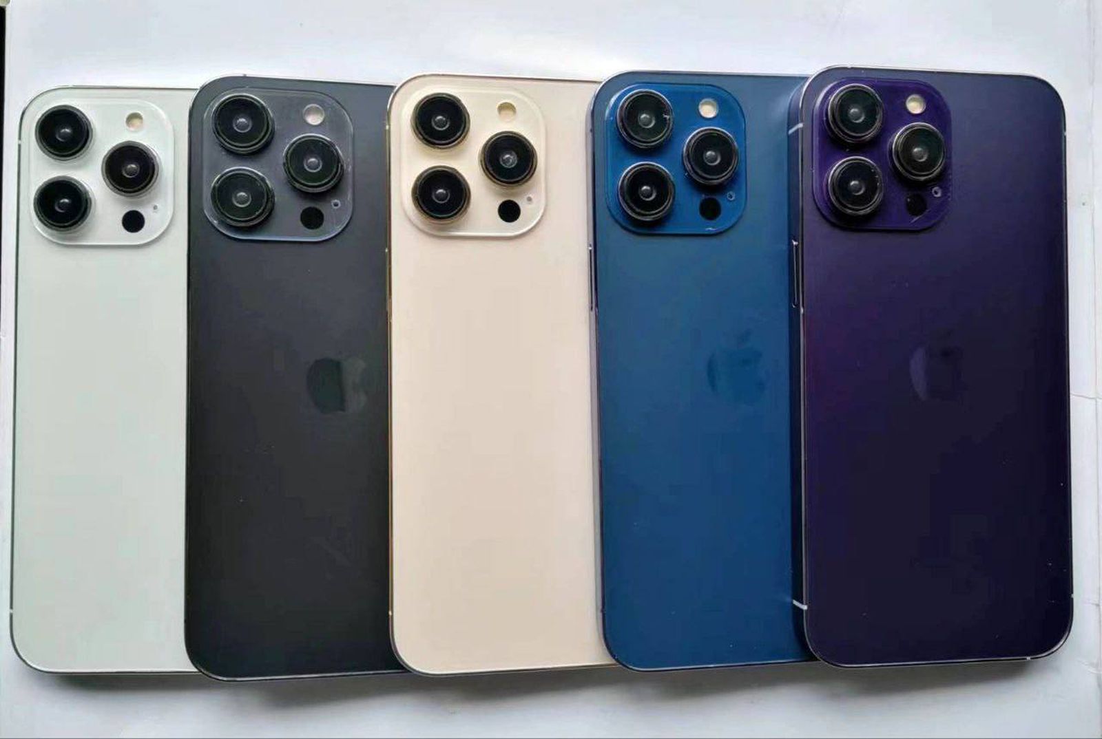 Apple iPhone 14 Pro color options leaked online ahead of launch next month  - Gizmochina
