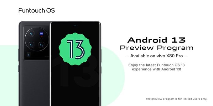 Vivo and iQoo begin Android 13 Preview Program: Here's how to
