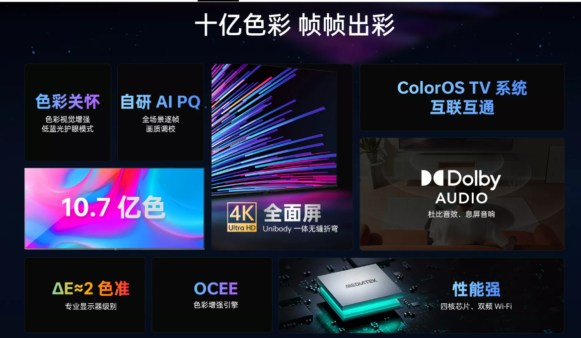 OPPO K9x 50-Inch Smart TV