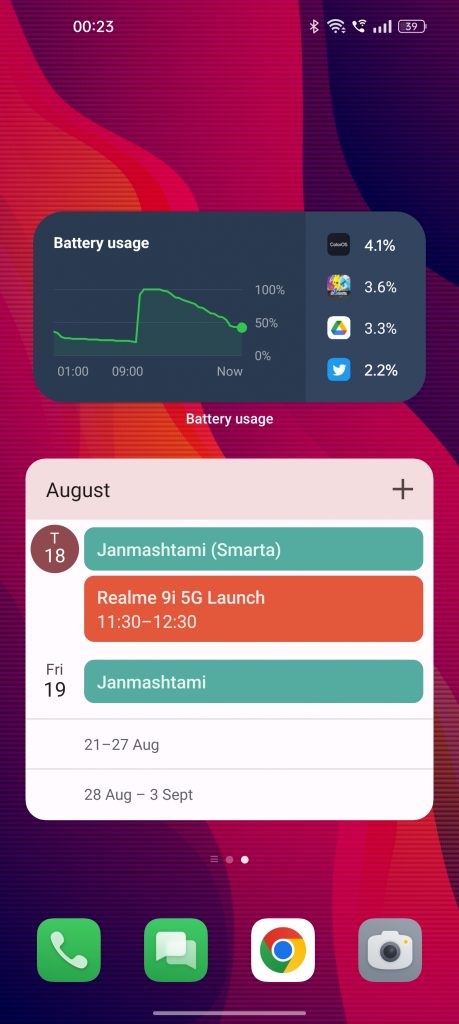 Oppo ColorOS 13 Home Screen Widgets