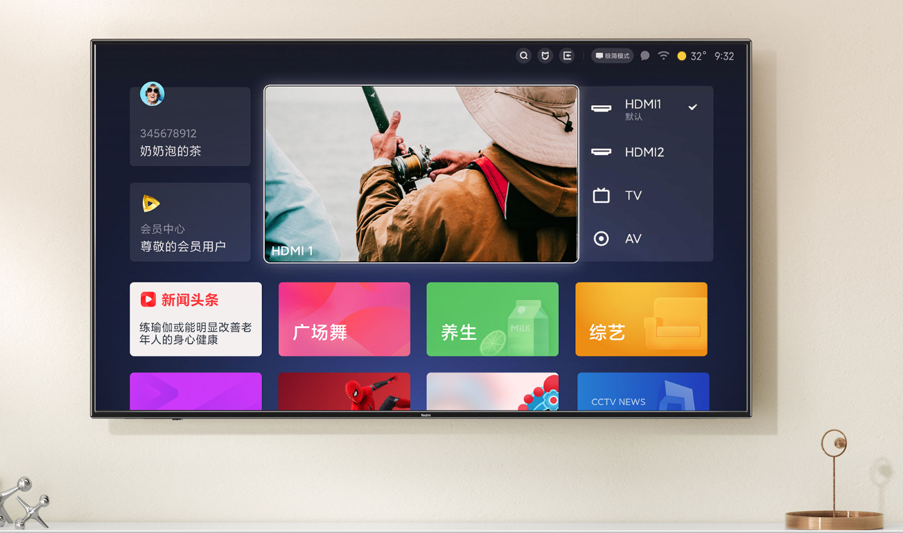 Especificaciones de Redmi TV A65 2022