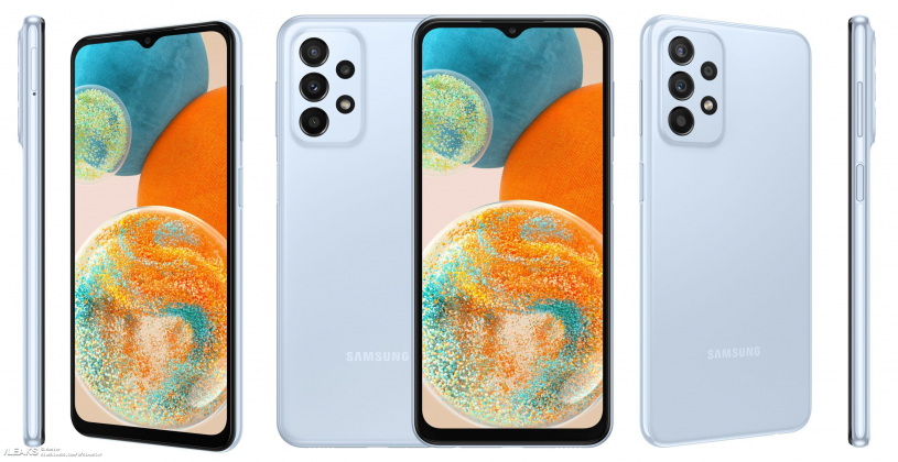 Samsung Gaalxy A23 5G renders