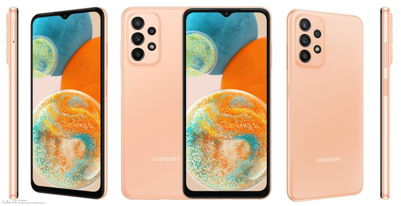 Samsung Gaalxy A23 5G renders 4