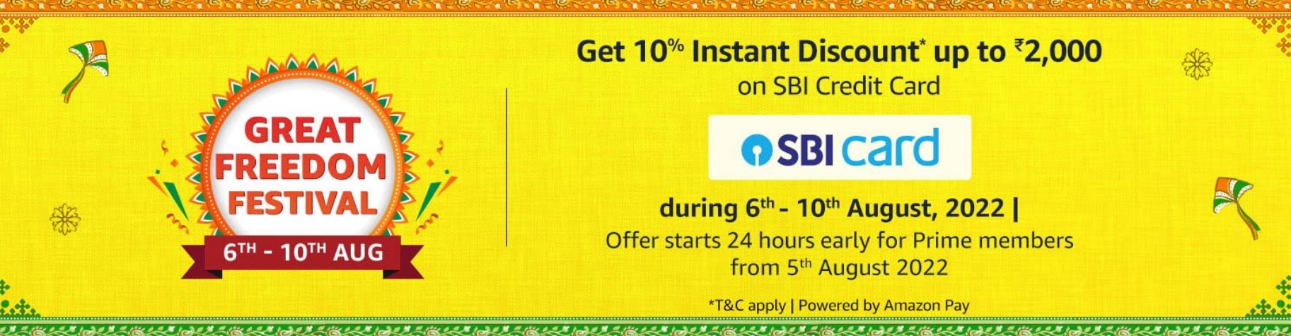 Amazon Great Freedom Sale