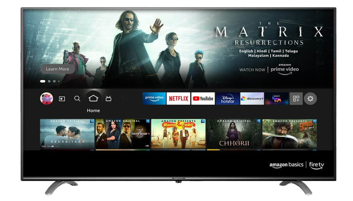 Amazon Basics Tv