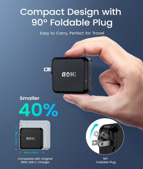 AOHI 100W GaN + cargador