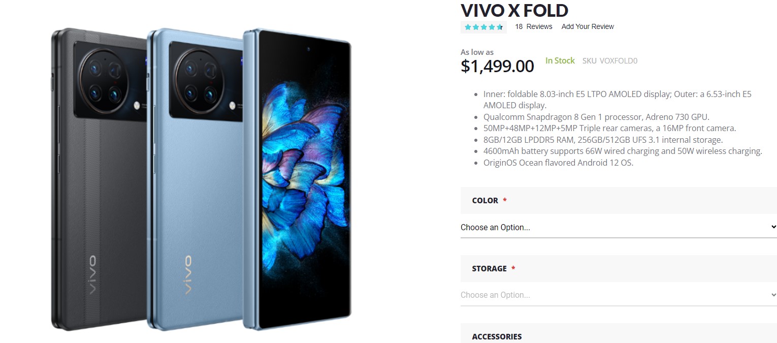 VIVO X Fold