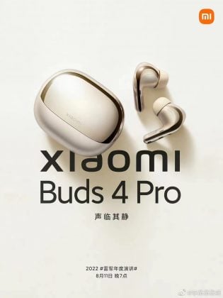 Xiaomi buds 4 pro launch date