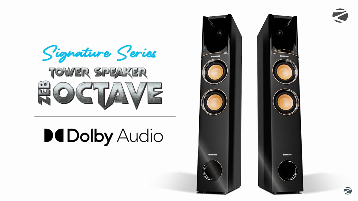 Zebronics Zeb-Octave 340W Tower speakers