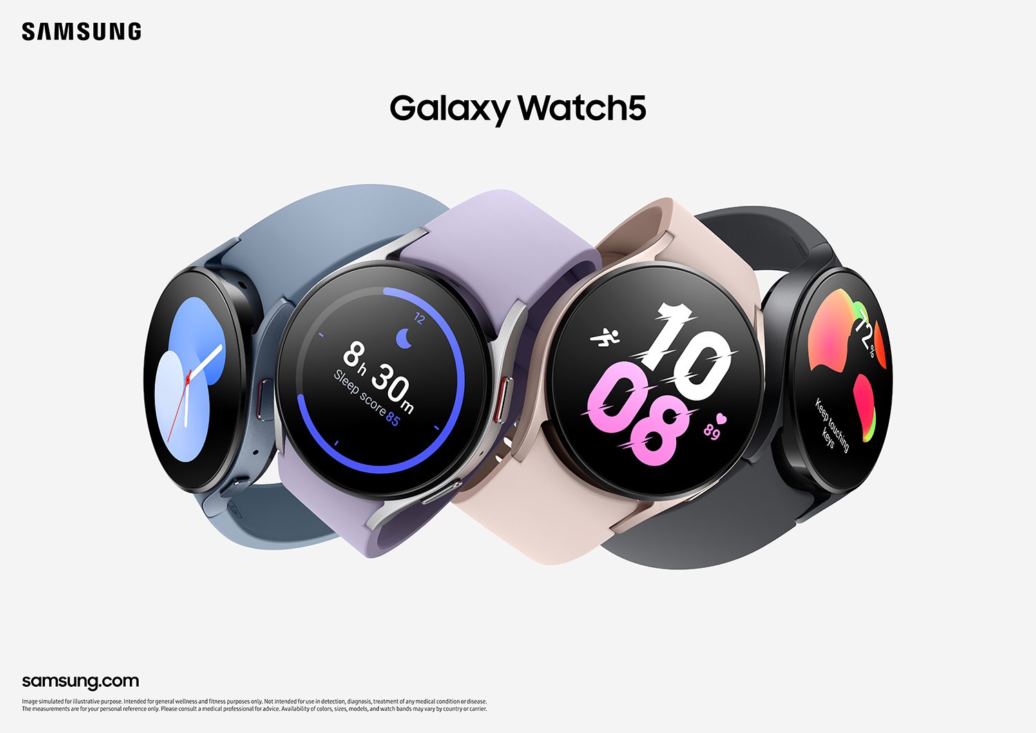 Galaxy Watch5 I Watch5 Pro : Comment porter et changer son