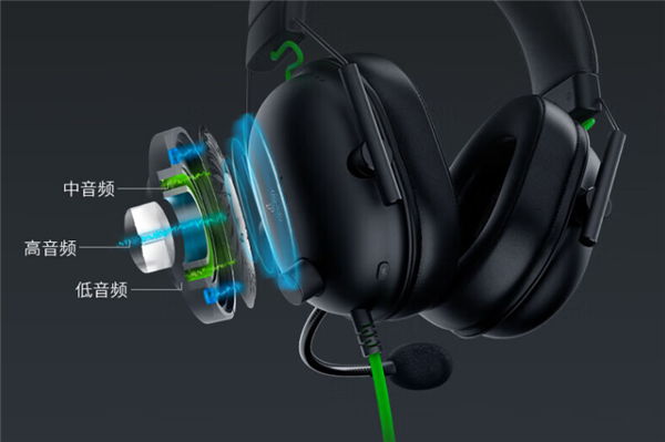 Razer Cyclone Black Shark V2 X USB gaming headset