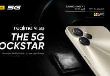 Realme 9i 5G with a Dimensity 810 chip will launch in India on August 18 Realme 9i 5G