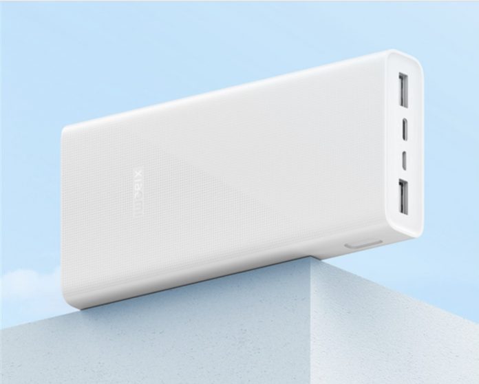 Xiaomi launches a 20000mAh power bank with USBC port, 2way fast