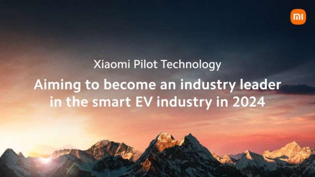 Xiaomi Pilot Technology for autonomous driving unveiled - Gizmochina