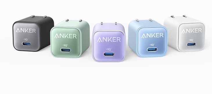 Anker Nano 3 30W colours JPG