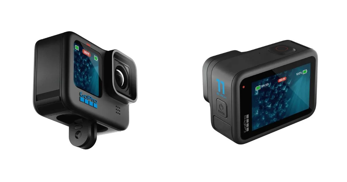 GoPro Hero 11 Black and Hero 11 Black Mini action cameras launched: All  details - Gizmochina