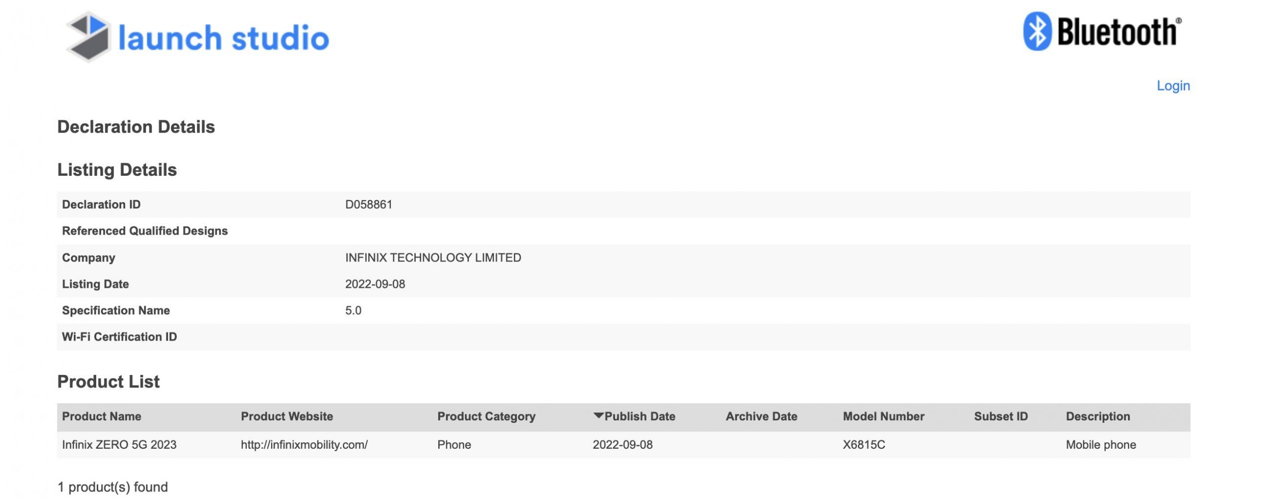 Infinix Zero 5G 2023